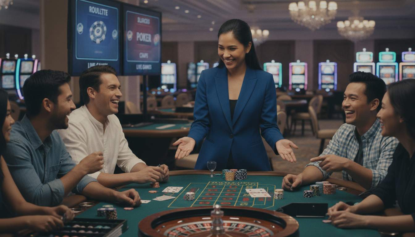 Live Casino Classics at MOONPINAS
